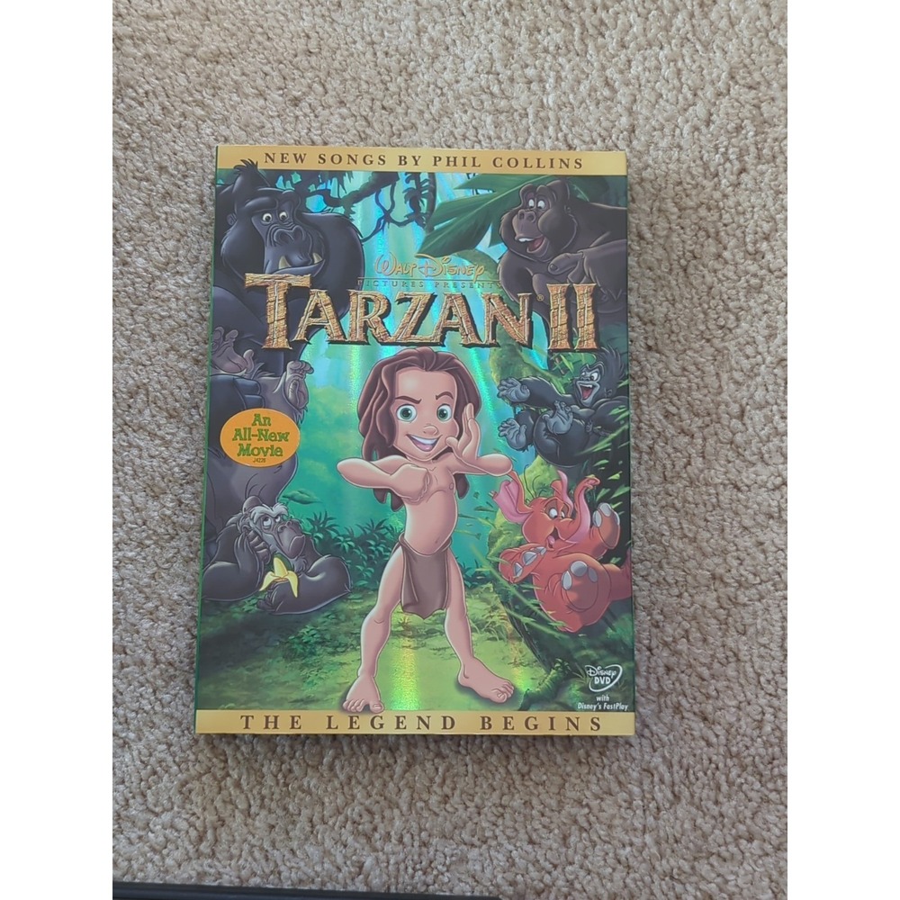 Tarzan II DVD 2005 Disney‎ Movie Club